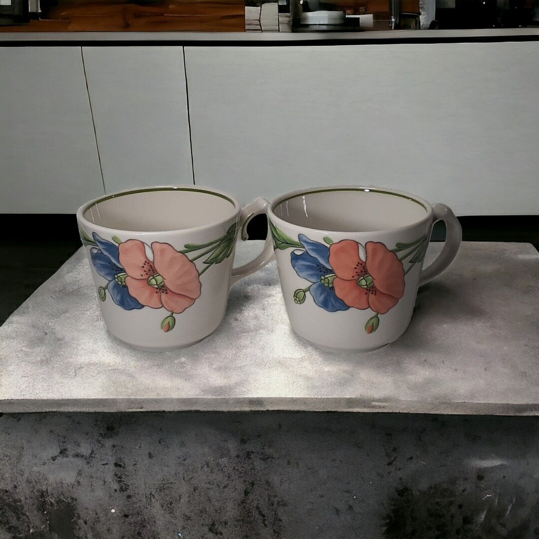 ビレロイ&ボッホ アマポーラ 花柄磁器 食器セット5点 ビレロイ&ボッホ