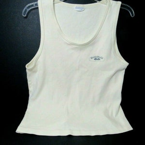 VTG 1960s Tank Top Mazatlan Mexico Vacation Souvenir L (Runs small)