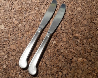 Vintage Delco Butter Knives Stainless Steel Japan Knife 2 pc