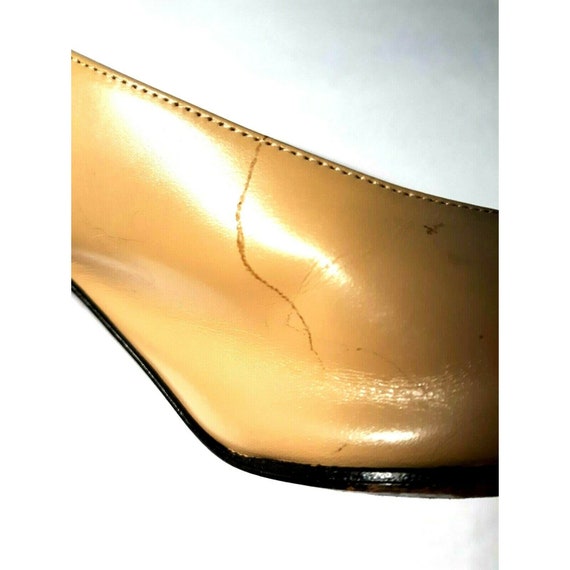 VTG Stuart Weitzman Slingback Heels Pointy Square… - image 10