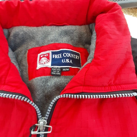 VTG Mens Free Country USA Winter Sport Jacket Cold Weather
