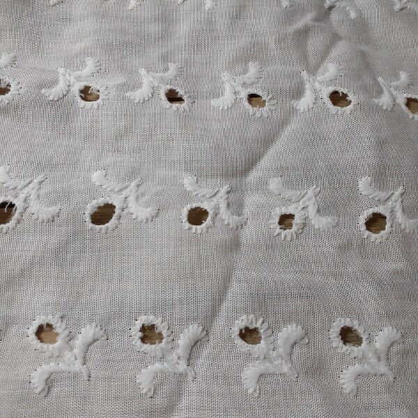 Eyelet Fabric Etsy