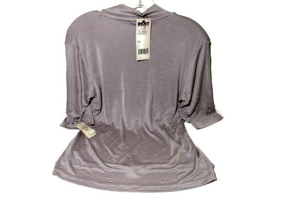 VTG Neiman Marcus DKNY Blouse Silk Blend Lavender