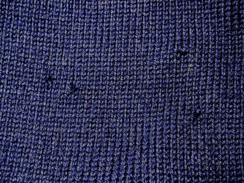Vtg Wool Cardigan Sweater Hand Knit Norway Norsk Handsteikk AS Bergen L Fair Isle Holes