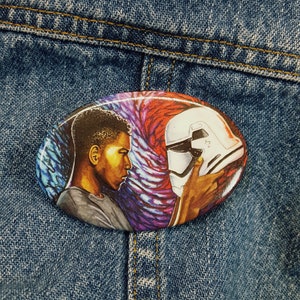FN 2187 pin/Finn art/fn-2187/john boyega/Art Print: Finn&#39;s Past/storm trooper/force awakens/the last jedi