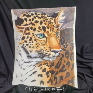 Art print, leopard,big cats, fine art