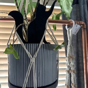 Reaching Cat Garden Stake Plant Stake Decoration Metal Plant Accessory