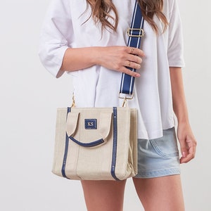 Tote Bag - Personalised Canvas Bag - Crossbody Bag