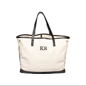 Beach Bag, Personalised Beach Bag, Custom Beach Bag, Embroidered Initial Beach Bag Beach Bag ONLY