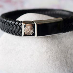 Safe Travels Gift Saint Christopher Bracelet St Christopher Gift ALL WEATHER BRACELET image 1