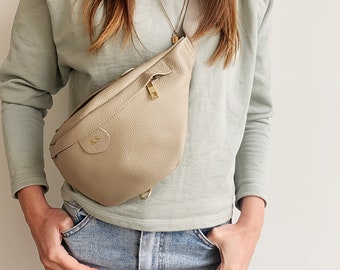 Online Exclusive - Technical Fabric Bum Bag - Silver - Woman - Bum Bags 