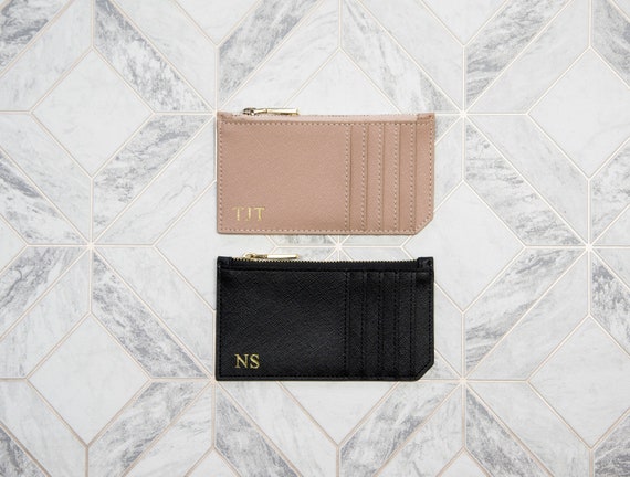celine zipped compact card holder