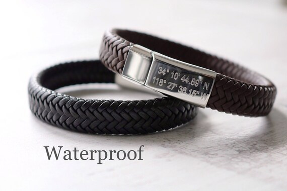 Custom Coordinates Bracelet Coordinates Bracelet Etsy Canada