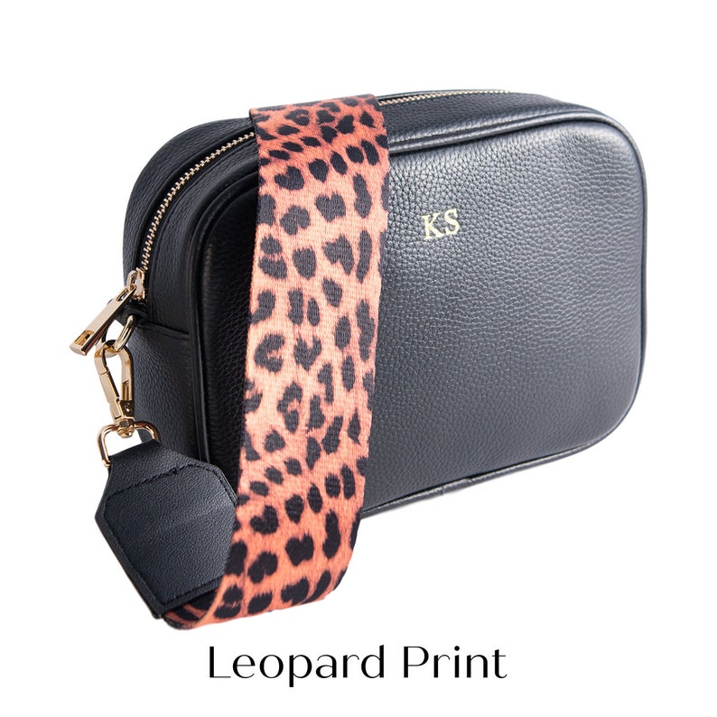 Personalised Leather Bag Detachable Straps Personalised Etsy UK