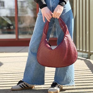 Sac à bandoulière tissé