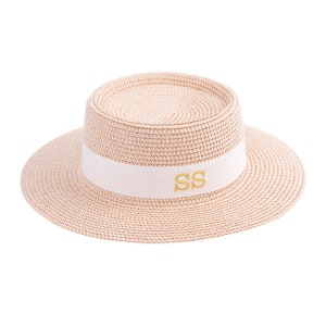 Brides Summer Hat - Personalised Summer Hat