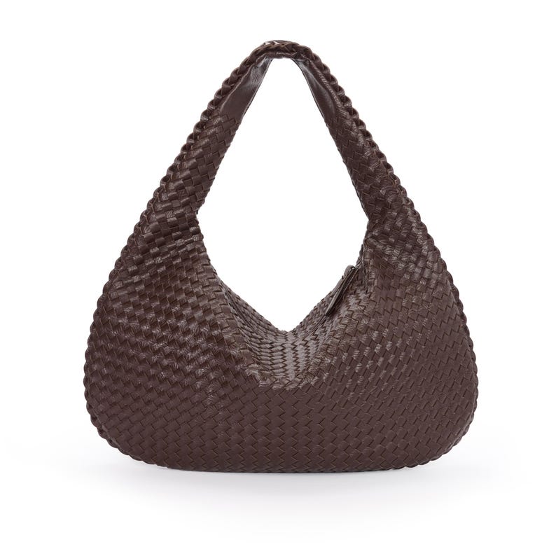 Geflochtene Leder Umhängetasche, Umhängetasche Leder, Schultertasche Bild 16