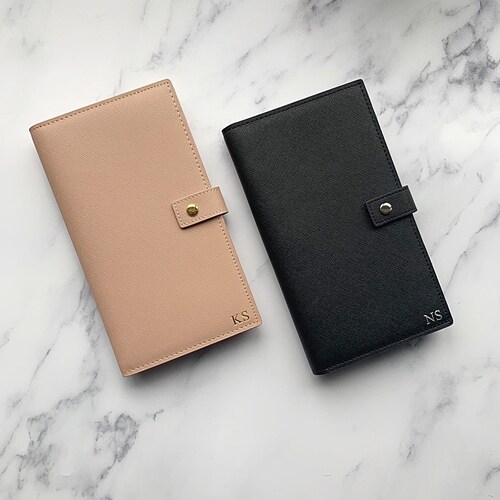 Travel Wallet for Women Personalised Leather Travel Wallet Etsy Australia