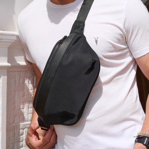 Sac pour homme - Sac banane pour homme - Sac à bandoulière pour homme
