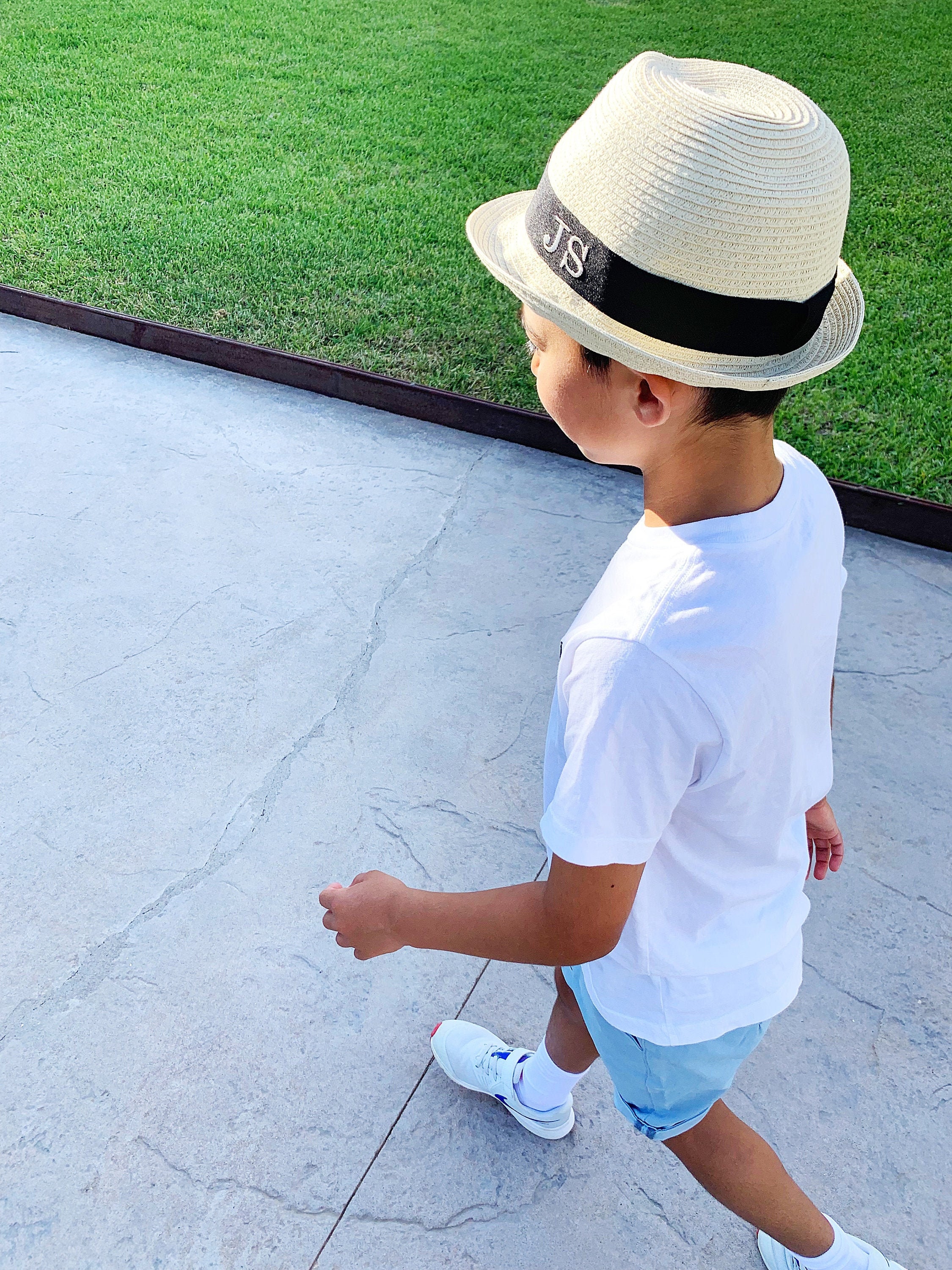 de verano para niños Sombrero de paja para niños - Etsy México