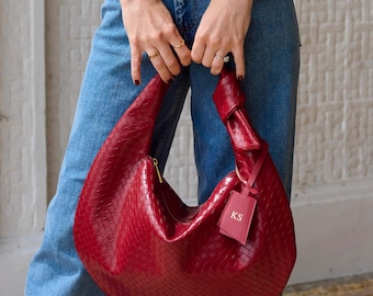 Woven Shoulder Bag