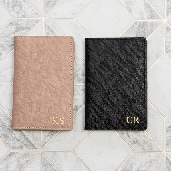 Leather Card Wallet - Personalised Wallet - Personalised Card Holder - Pocket Organiser