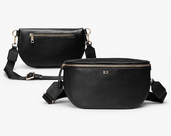 Leder Bauchtasche, personalisierte Leder Bauchtasche, benutzerdefinierte Leder Bauchtasche, benutzerdefinierte Leder Bauchtasche, personalisierte Crossbody Tasche