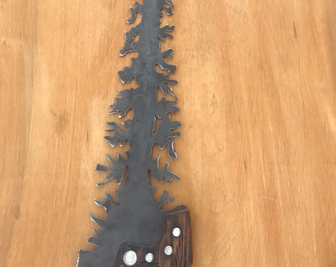 Vintage Handsaw Art, Vintage Handsaw Tree, Handsaw Tree, Saw Art, Saw