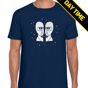 Glow in the Dark! Division Bell | Progressive Rock | Cosmic | Fan Made | T-Shirt