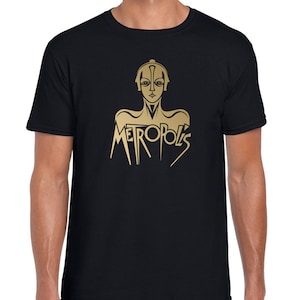 Metropolis | Fritz Lang | Maschinenmensch | Roboter | Futurismus | 20er Jahre | Klassisch | Retro | T-Shirt