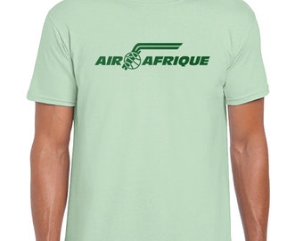 Air Afrique | Pan African Airlines | Transnational | Abidjan | Ivory Coast | Retro | T Shirt