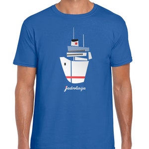 Jadrolinija Retro / Rijeka / Yugoslavia / Croacia / Ferry Company / 60s / Retro / Camiseta