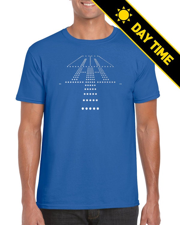 Short Final Runway Lights T-Shirt Short Final Runway Lights T-Shirt