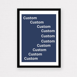 Custom Collage Print