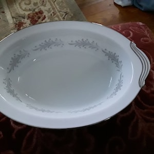 Noritake China Cavalier pattern oval vegetable bowl