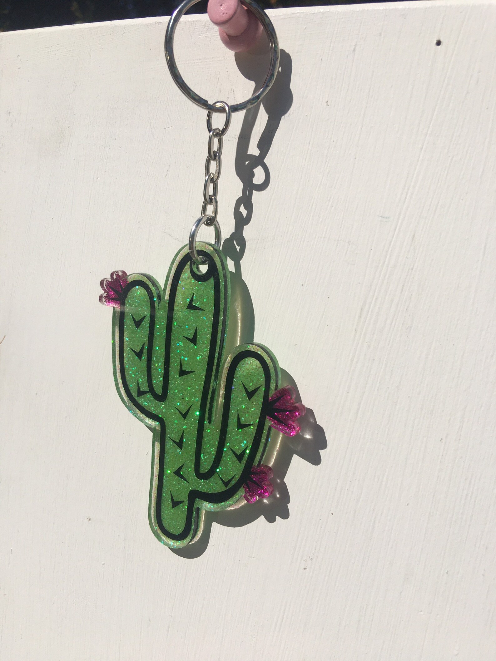 cactus jack for fragment 3 charm keychain
