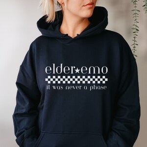 Elder Emo Hoodie Emo Concert Hoodie Emo Clothing Elder Emo Sweatshirt Gifts For Emo Alternative Hoodie Elder Emo When We Were Young Alt Girl