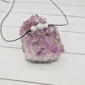 Simple style stone choker necklace