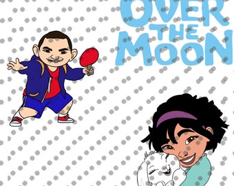 Over The Moon Netflix Etsy Over The Moon Netflix Etsy