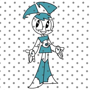 My Life as A Teenage Robot SVG Jenny Wakeman XJ9 -  Sweden