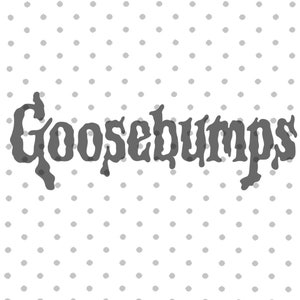 Goosebumps SVG