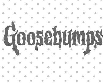 Goosebumps SVG