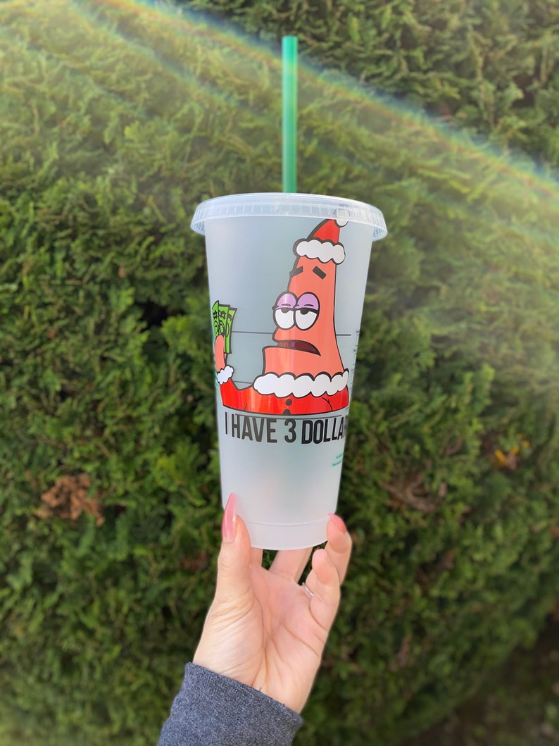 Patrick Star SVG Patrick Christmas Svg I Have 3 Dollars - Etsy
