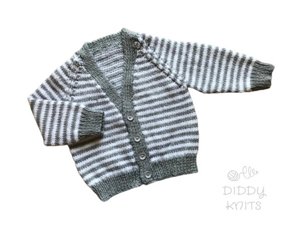 baby boy grey cardigan