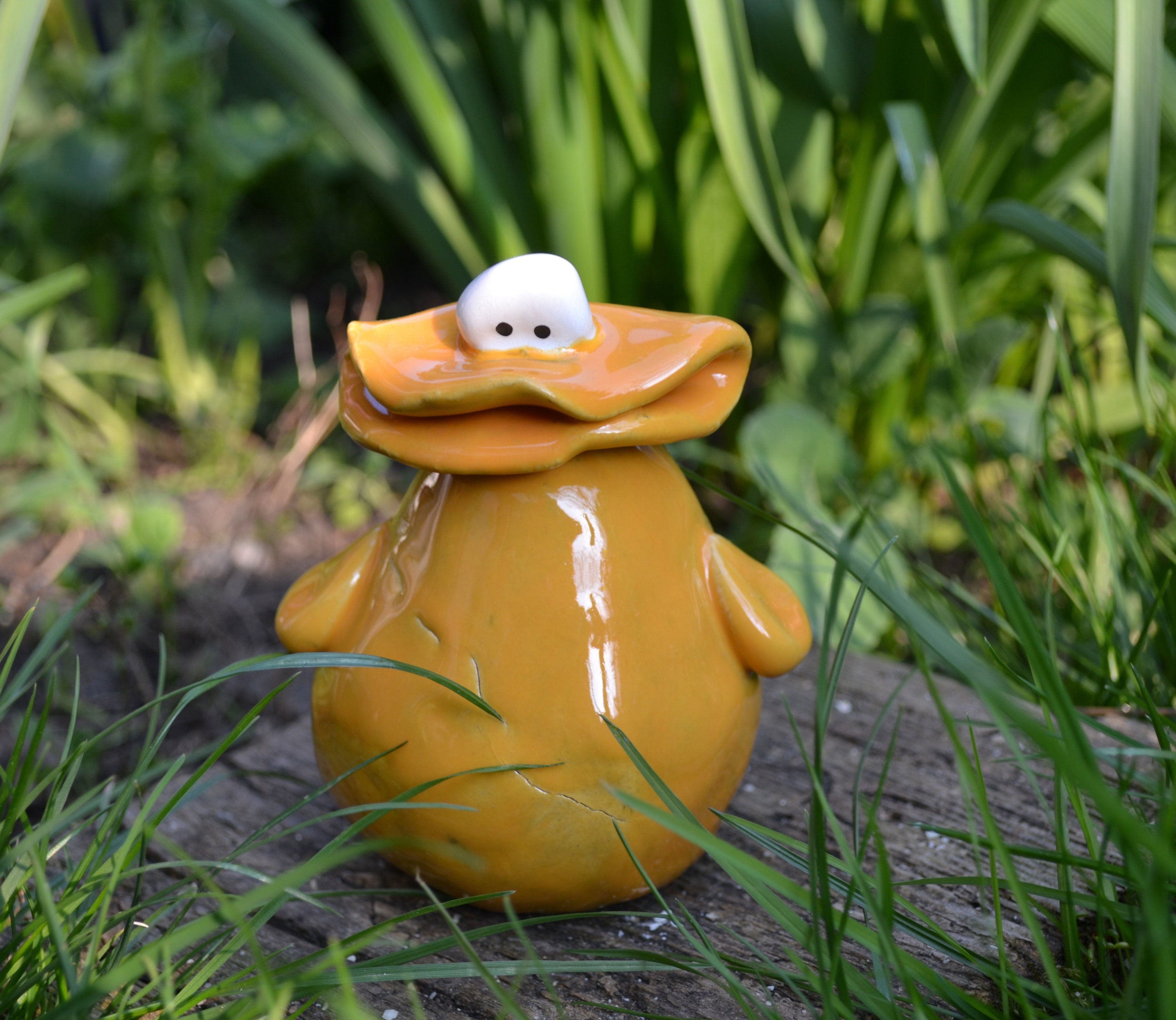 Ceramic Garden Deco Duck Selena