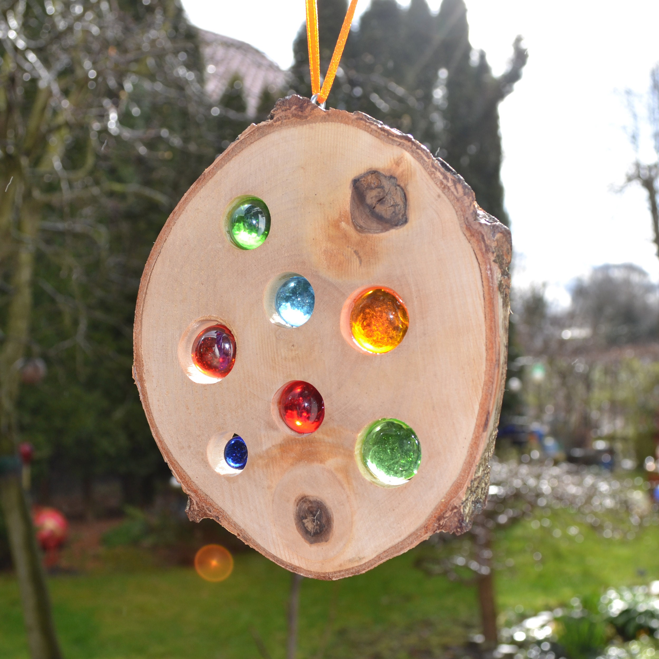 8 Acchiappasole Cristallo Con Prisma Arcobaleno - Decorazione Luce Sole - Foto 4