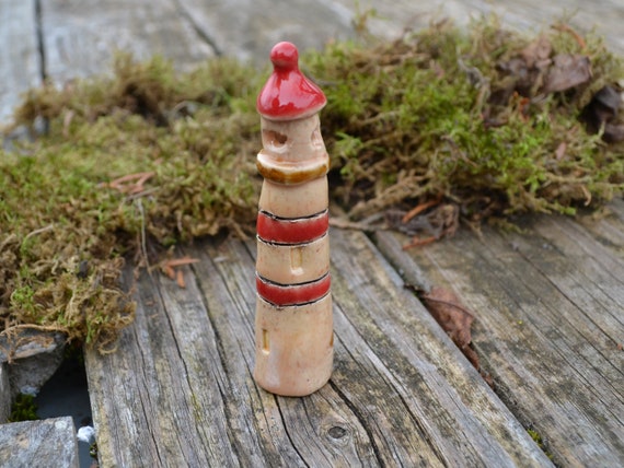 Mini ceramic lighthouse