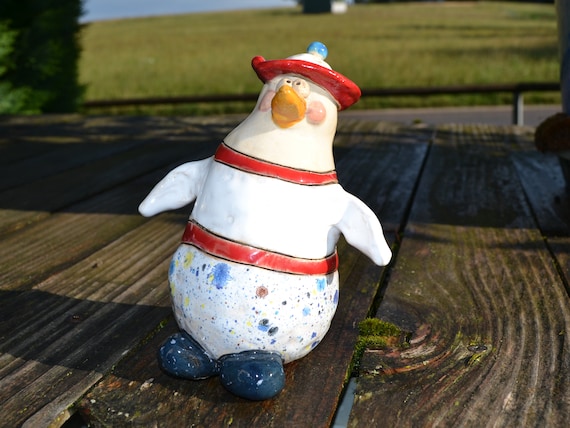 Ceramic Seagull Sailor Jonte