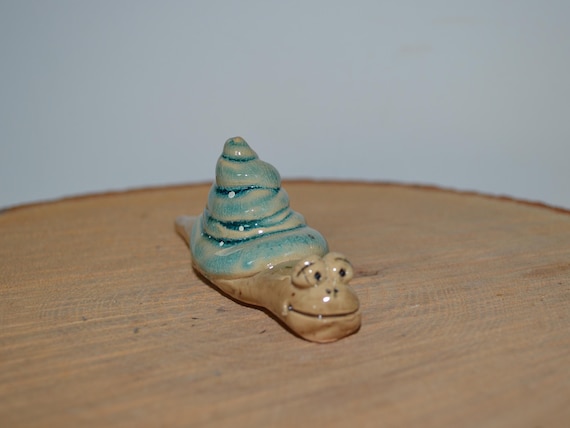 Ceramic Flowerbed Snail Oliver