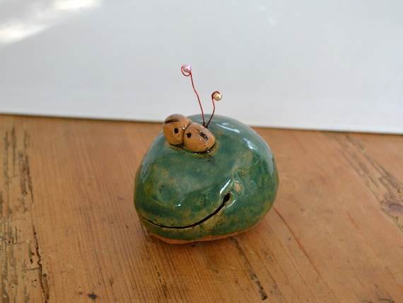 Ceramic lucky charm - Hokulani beetle